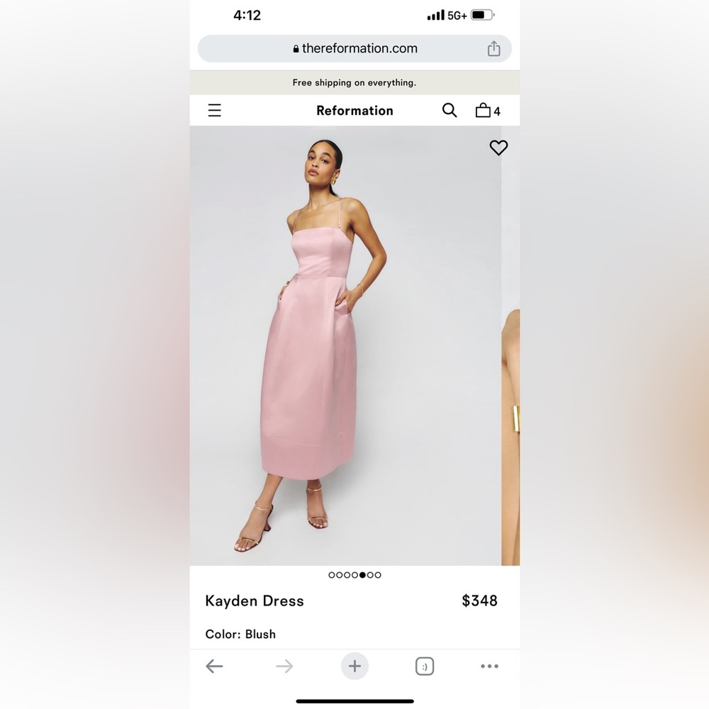 Reformation dress